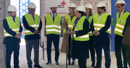 Primeiro Ministro visita obra da Unidade Social Integrada da Cruz Vermelha, na Portela